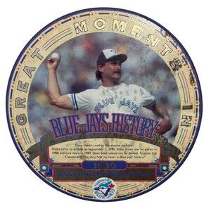 Great Moments In Blue Jays History Collectible Cookie Tin Featuring Dave Stieb